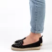 Czarne espadyle damskie S.BARSKI 33150