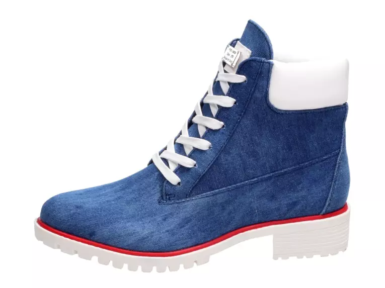 Niebieskie trapery, buty damskie Vices 1169-11