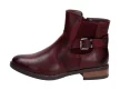Bordowe botki damskie Sabatina Dm20-226