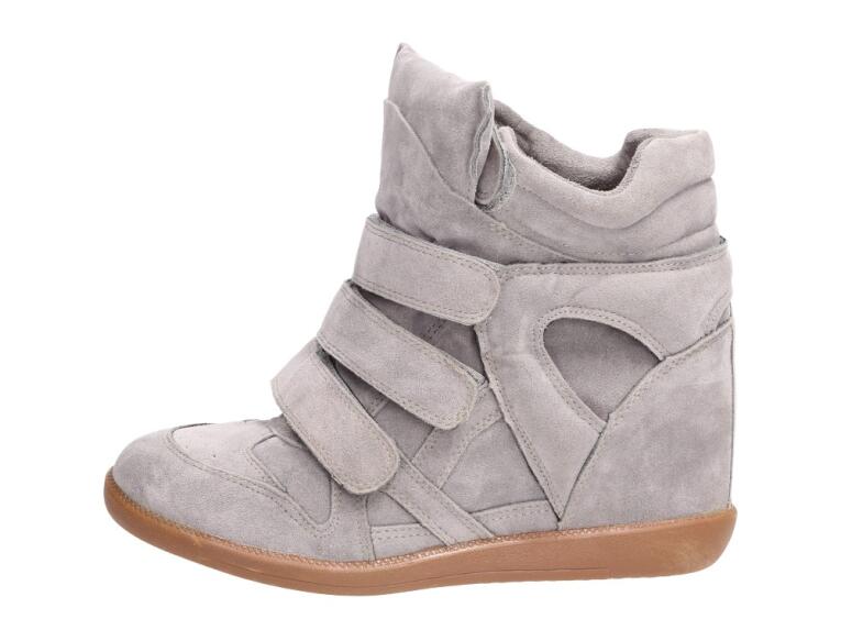 Szare sneakersy, buty damskie Vices 6039-5