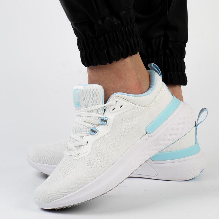 Białe sportowe buty damskie AMERICAN CLUB WT102/22