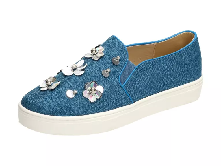 Jeansowe tenisówki, buty damskie Vices 3061-13