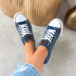 Jeansowe trampki damskie American Club Lh111