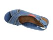 Jeansowe sandały damskie JEZZI 1740-3 KOTURN