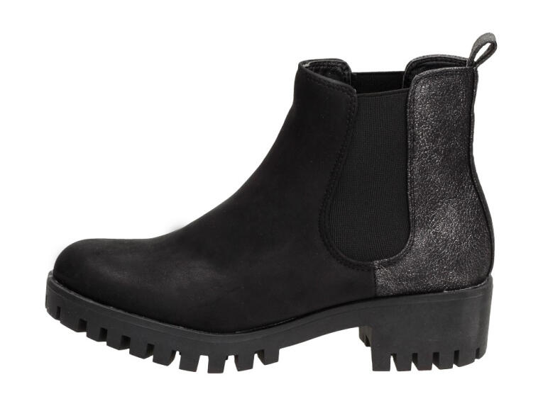 Czarne botki damskie Filippo 305/17