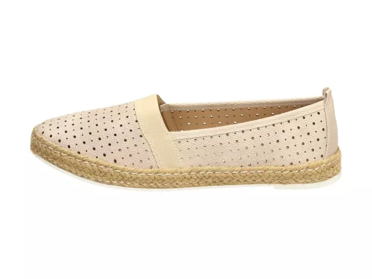 Espadryle, buty damskie Wishot Dp941 Taupe