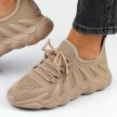 Beżowe buty damskie sportowe VINCEZA 13575