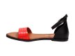 Czerwone sandały damskie T.SOKOLSKI L21-53