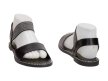 Czarne sandały damskie S.BARSKI 934-19
