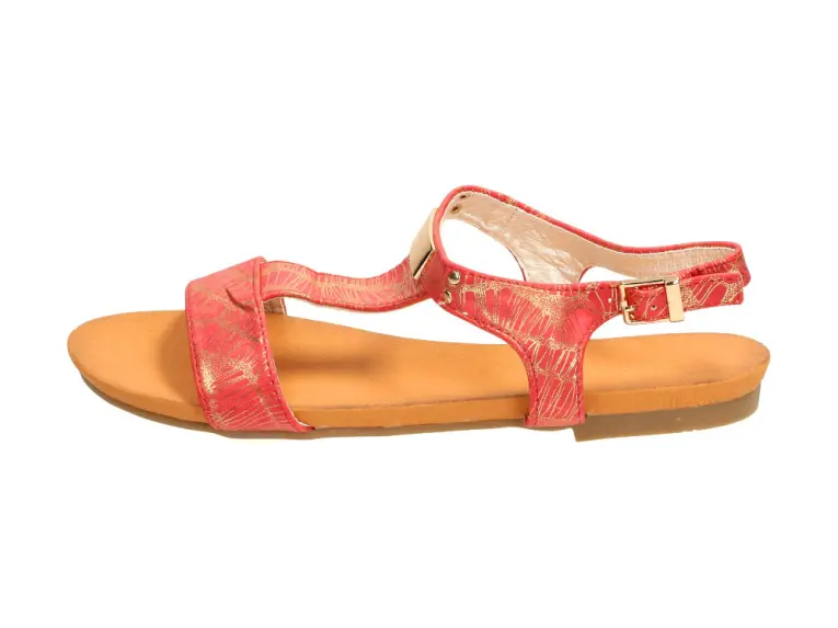 Czerwone sandały damskie Sabatina 1111-15b