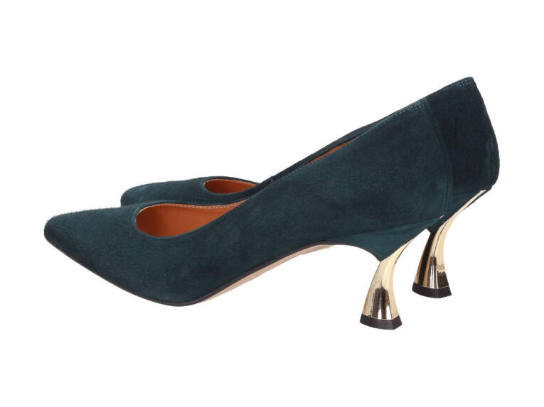 Zielone POLSKIE szpilki damskie DEONI 1799 ZAM