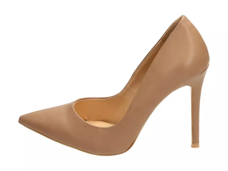 Matowe szpilki damskie Vices 5440-18 Khaki