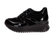 Czarne POLSKIE sneakersy damskie SUZANA 1942
