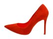 Zamszowe szpilki damskie Vices 5438w Orange