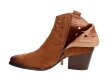 Botki damskie kowbojki VINCEZA 10540 CAMEL