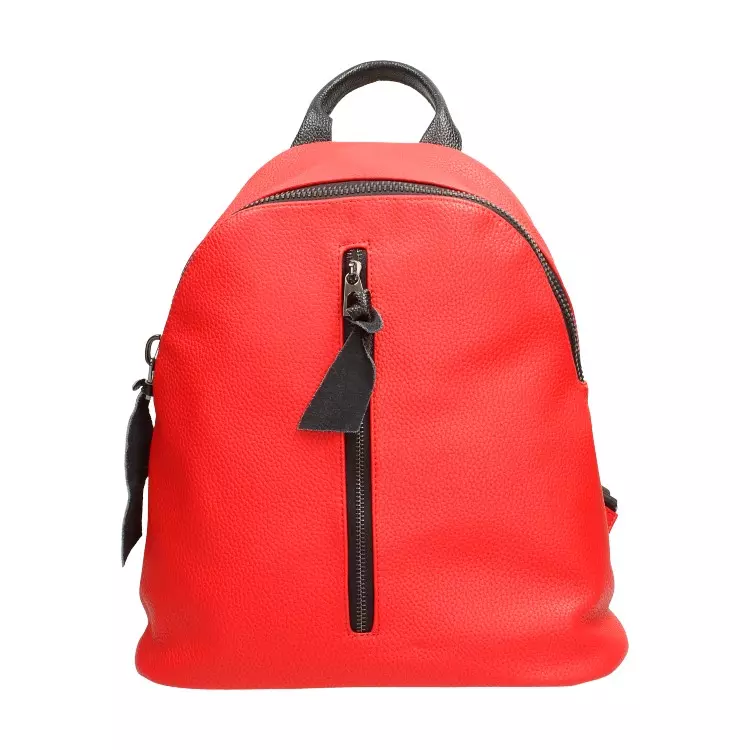 Czerwony plecak damski 1056 Red