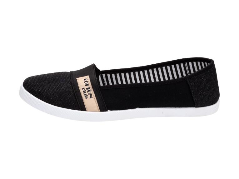 Slip On Tenisówki damskie Cotton Club 300bk