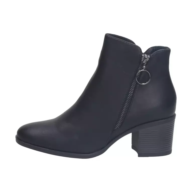 Czarne botki damskie FILIPPO DBT3074/21 OBCAS
