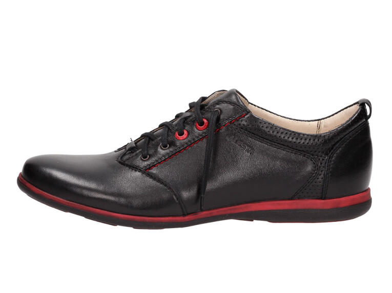 -35% Markowe Polskie buty męskie Lesta 4044 Bk