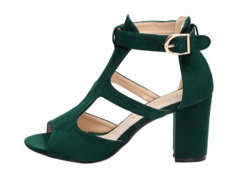 Zielone sandały damskie SABATINA DM19-20