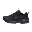 Czarne buty trekkingowe AMERICAN HL18/21 RD