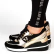 Sneakersy półbuty damskie VINCEZA 10574 BK/GL