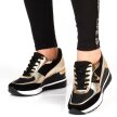 Sneakersy półbuty damskie VINCEZA 10574 BK/GL