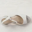 Szare sandały damskie na obcasie Sergio Leone sk876A