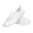 Białe tekstylne trampki męskie BIG STAR KK174001