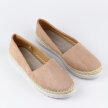 Beżowe espadryle damskie, półbuty POTOCKI 23002