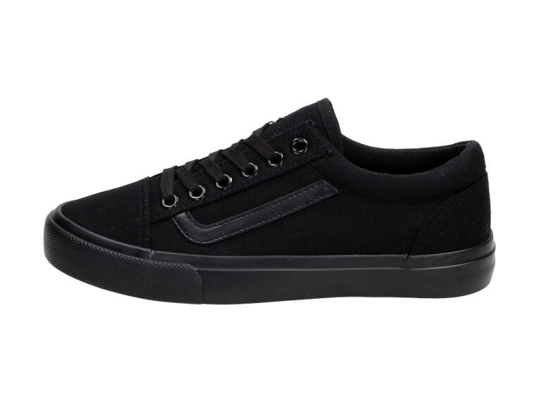 Czarne tenisówki damskie McKey Dtn844/19 Bk/bk