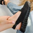 Czarne przewiewne sandały, buty damskie T.SOKOLSKI 806