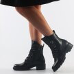 Czarne trapery damskie botki VINCEZA 10660 PU