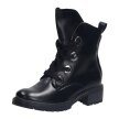 Czarne trapery damskie botki VINCEZA 10660 PU