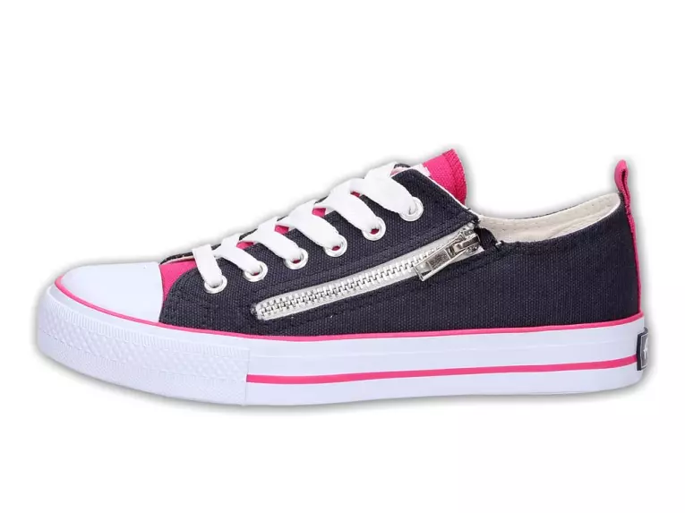 Granatowe trampki damskie American Club Dsln04