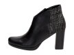 Czarne botki damskie Jezzi Af125-10 Pu
