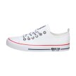 Białe trampki damskie ze skóry eko BIG STAR KK274095