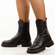Czarne skórzane botki damskie T.Sokolski Z25-194