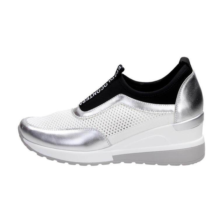 Białe sneakersy półbuty damskie VINCEZA 10746