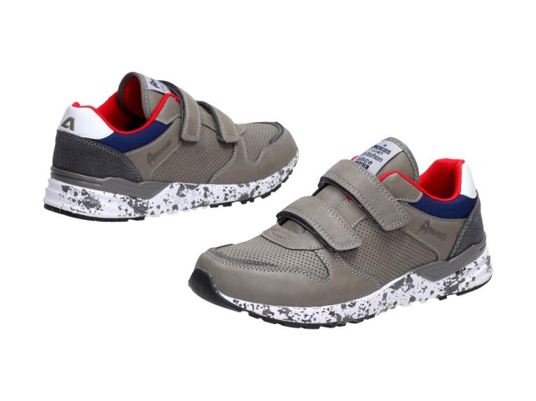 Półbuty dziecięce American Club Bs11 Grey/red