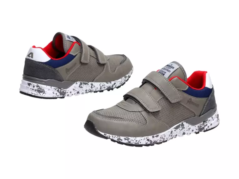 Półbuty dziecięce American Club Bs11 Grey/red
