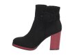 Czarne botki damskie SERGIO LEONE BT533 MIC