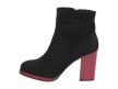 Czarne botki damskie Sergio Leone Bt533 Mic