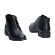 Czarne sznurowane botki damskie SABATINA DM21-16 PU