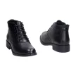 Czarne sznurowane botki damskie SABATINA DM21-16 PU