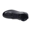 Czarne sznurowane botki damskie SABATINA DM21-16 PU