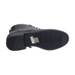 Czarne sznurowane botki damskie SABATINA DM21-16 PU