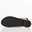 Czarne płaskie sandały damskie Filippo Ds6915/25
