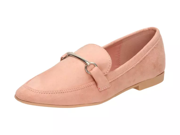 Różowe mokasyny, buty damskie Vices 1183-20