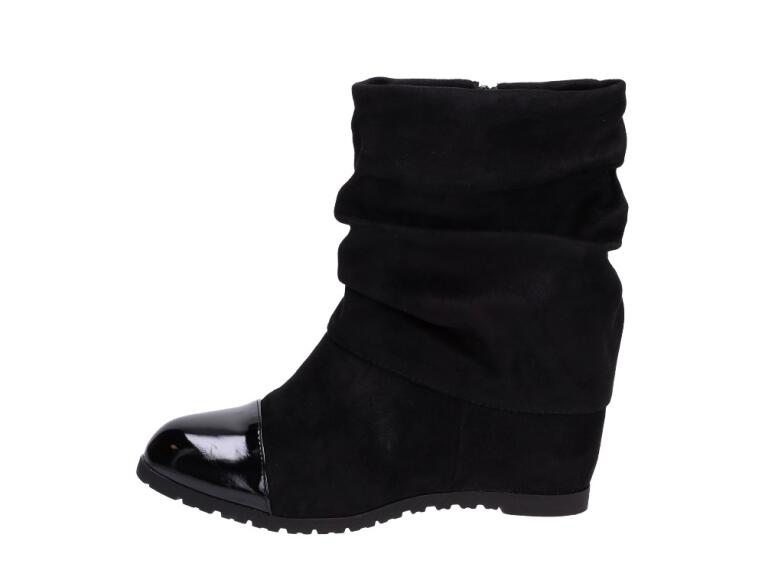 -25% Czarne saszki botki SeaStar Ac04 Koturny